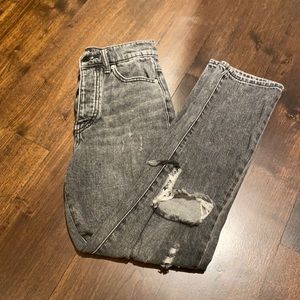 BDG high waisted ripped jeans